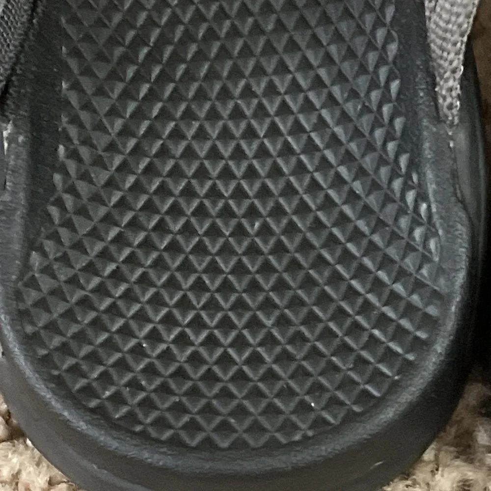 CHACO Strappy ZX/2 Sandals Black Backless Outdoor Sports Trail Slip On W9